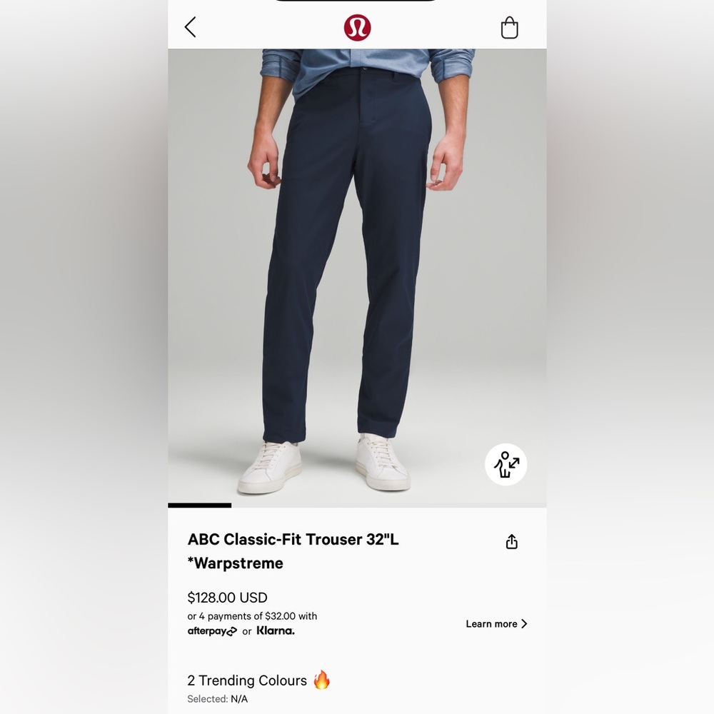 Men’s 32” waist Commission/ trouser pants 32” inseam